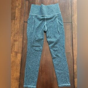 Athleta Patterned Workout Leggings 7/8